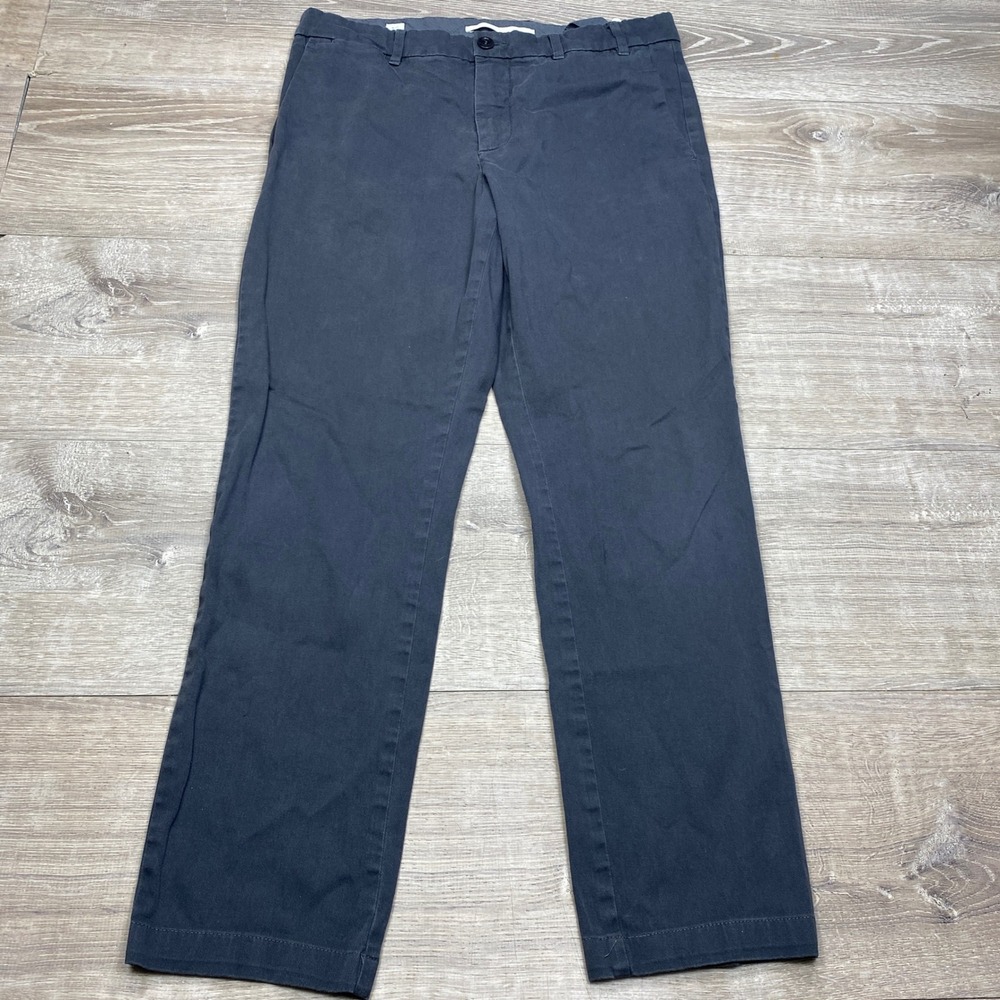 Norse Projects Aros Slim Chino Mens W32 Navy Organic Stretch Twill Pants
